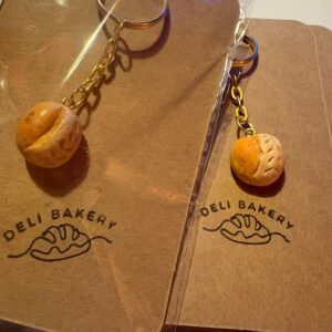 Zuurdesembrood sleutelhanger