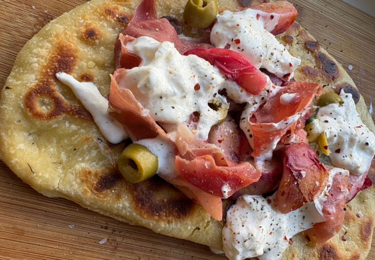 Zuurdesem flatbread
